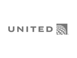 Logo for United Airlines.