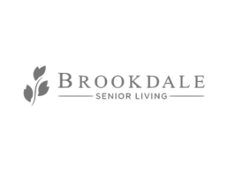 Logo for Brookdale Senior Living.