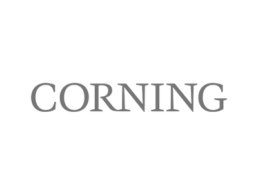 Logo for Corning.